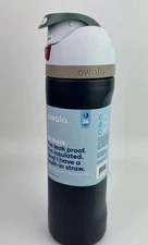 NEW Owala 24 oz FreeSip Straw Stainless Steel Water Bottle Frozen Berry BPA Free