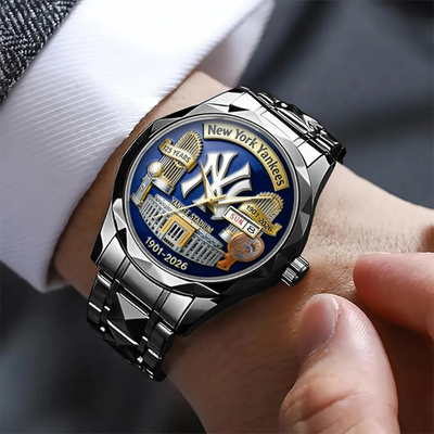 Yankees 125th Anniversary 2026 Alloy Luxury Quartz Watch | eBay