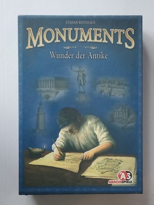 Monuments  Wunder der Antike Abacus  Gesellschaftsspiel   