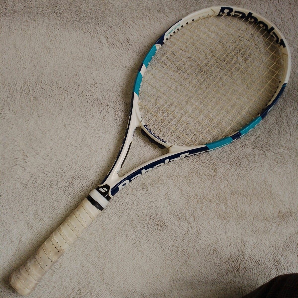 BABOLAT Pure Drive Lite Wimbledon 2017 Tennis Racket Blue/White