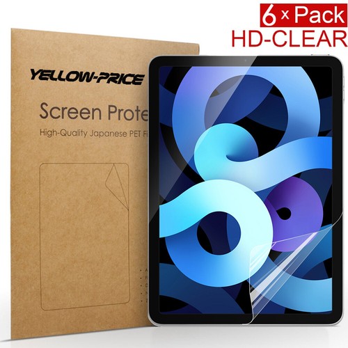 3X Crystal Clear (HD) LCD Screen Protector Saver Film For Apple iPad 6 5 4 3 2 - Picture 11 of 11