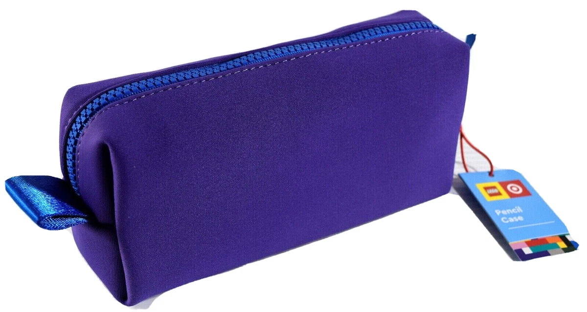 LEGO Collection x Target Pencil Case Accessory Pouch Cosmetic Bag NWT Purple