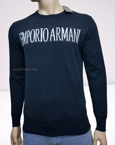 Emporio Armani Crew Neck Jumper for Men 