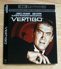 VERTIGO 4K Blu ray slipcover