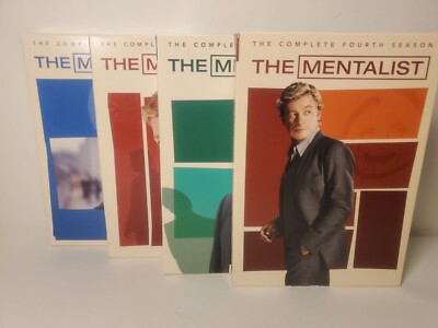 Lot Set 1-4 The Mentalist Complete First Second Third Fourth