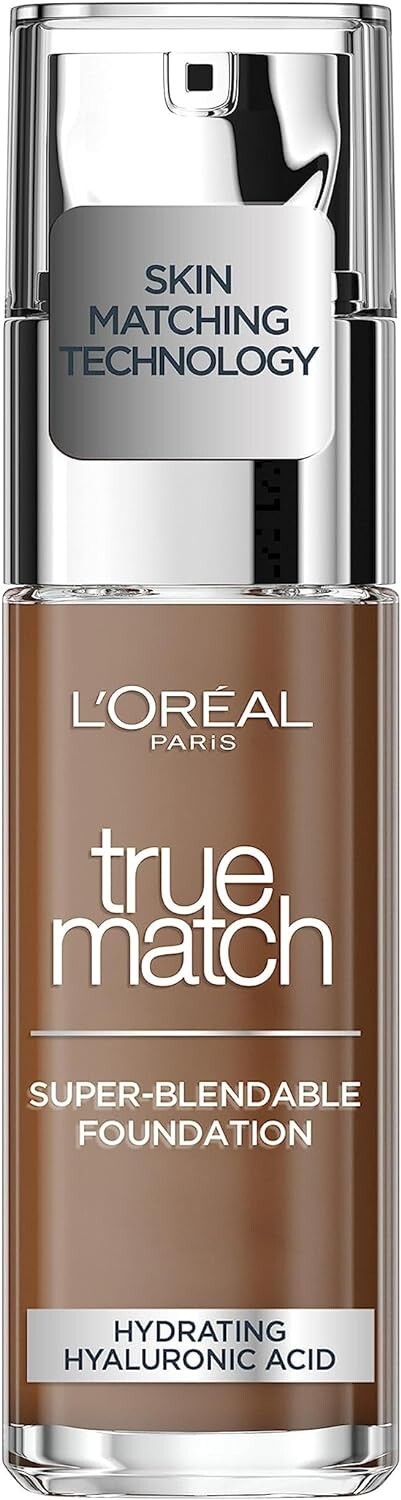 L’OREAL PARIS TRUE MATCH LIQUID FOUNDATION SPF 17 9N TRUFFLE 30ML