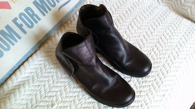 Fly London Yogi Graphite Brown Leather 