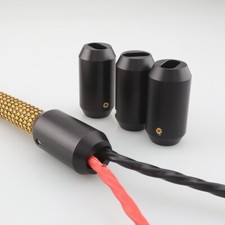 4pcs 16mm Pants Boot Y Splitter 1 to 2 x8mm Speaker RCA Cable DIY Wire Connector