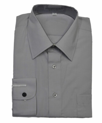 silver grey mens shirts