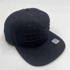 USA American Flag Personalized Cap Black Premium Snapback Trucker Embroidered
