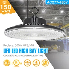 480V 150W UFO LED High Bay Light Warehouse Industrial Lighting Lamp Dimmable