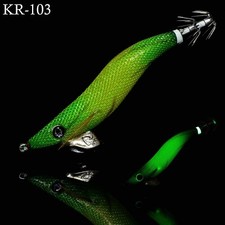 RUI SQUID JIG SIZE 3 NEW GLOW BANANA EGI FISHING LURE