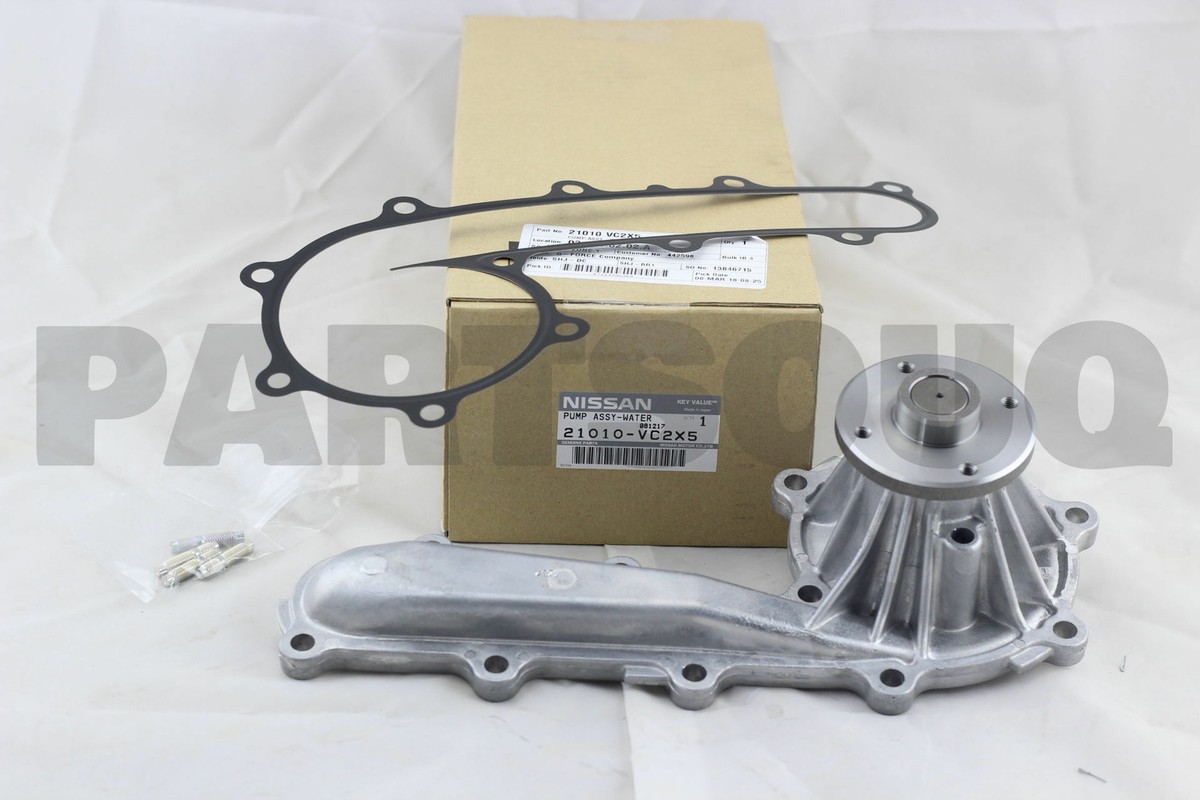 21010VC2X5 Genuine Nissan PUMP ASSY-WATER 21010-VC2X5 | eBay