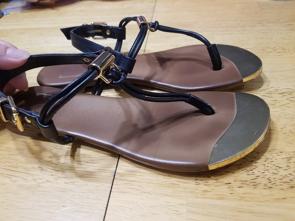 dolce vita leather sandals