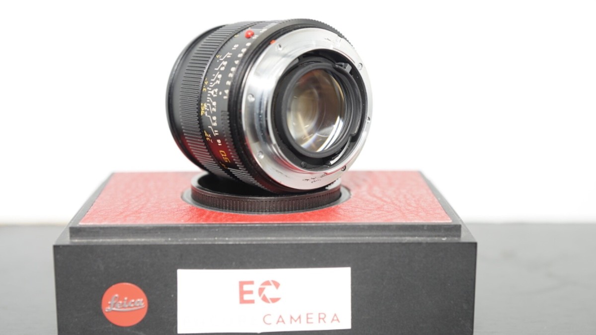 sale！★極上美品！★Leica SUMMILUX-R 50/1.4 3cam GREAT BUY LEICA Summilux-R 50mm f/1.4 MF 3 Cam Lens #2902393