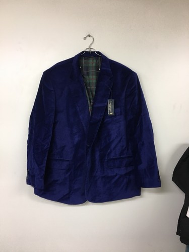 Portly Velvet Sport Coat 