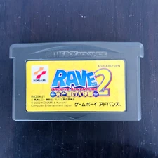 Rave 2 Nintendo Game Boy Advance Konami 2002 AGB-ARIJ-JPN Action Retro Game