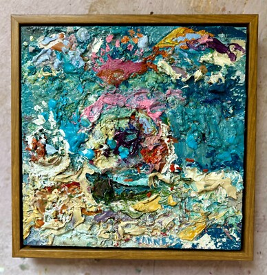 #ad Abstract The Shore Original Oil Painting Art Gifts $625.00