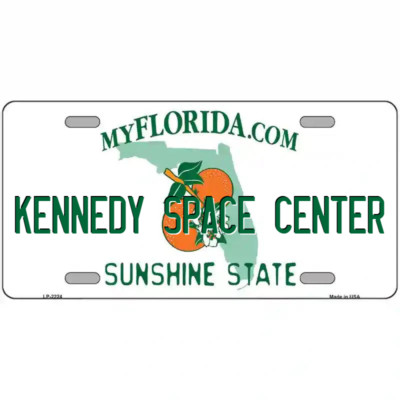 Kennedy Space Center Florida Metal Sign