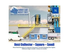 N Scale Dust Collection Sq. S. Kit for Grain Elevator Structures 1:160 