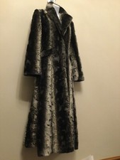 Per Una Spezile Tmaxi Length Faux Fur Coat Size12