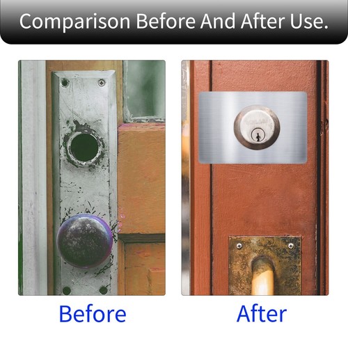 Door Lock Repair Plate, Door Lock Reinforcement Plate, Door Lock Fixing Plate - Picture 4 of 6