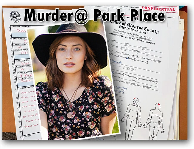 Murder Detective - Murder at Park Place - Cold Case Murder Detective Case Game - Image 2 of 4