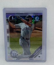 MICHAEL TOGLIA 2019 TOPPS 1ST BOWMAN PROSPECT CHROME REFRACTOR #BDC-64