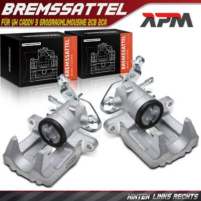 2x Bremssattel Hinten Links Rechts 38mm PR.2E2/1ZM/1ZF für VW Caddy III 3 2K 2C