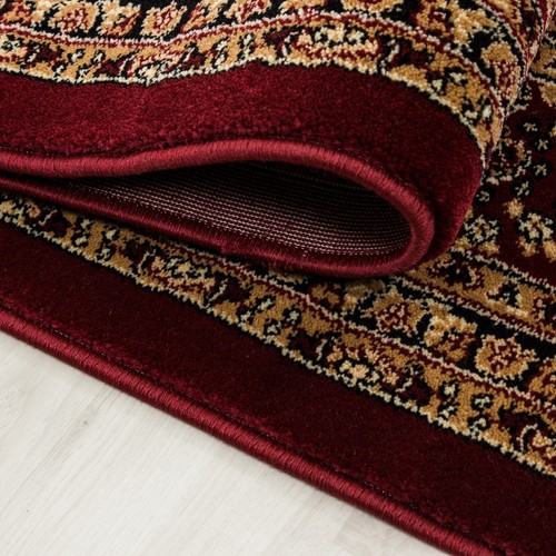 Orientalischer Teppich Kurzflor Orientteppich, Ornament Stil, Wohnzimmerteppich - Afbeelding 5 van 6