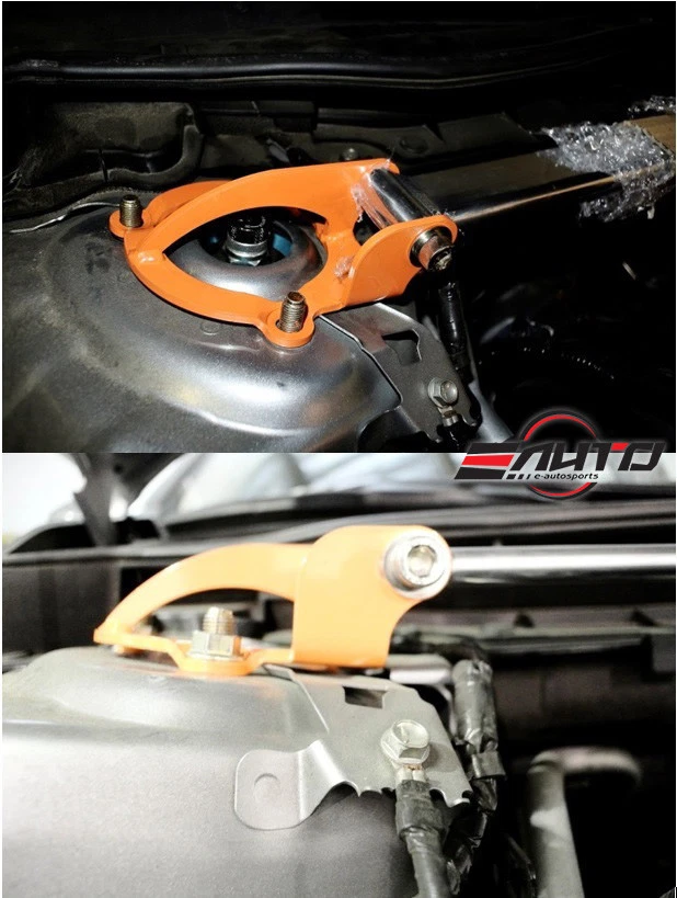 Soporte de barra de torre de puntal superior delantero MEGAN Race para Mazda6 Mazda3 Mazda 3 6 14-18 Foto 3 de 3