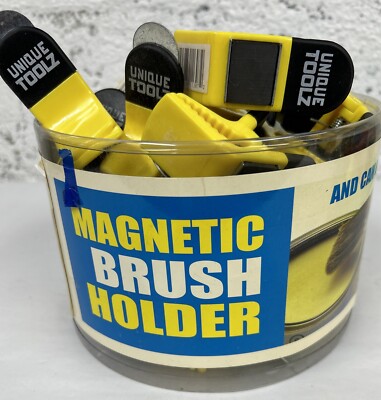 UNIQUE TOOLZ- Magnetic brush holder w/Lid remover for paint cans. LOT OF 35. NOS