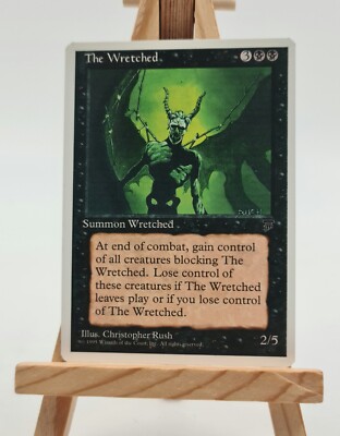 The Wretched Chronicles Magic Karte MTG englisch (Der Verdammte)