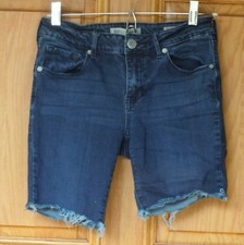 Bullhead Ladies Size 5 Low Rise Cutoff Blue Denim Shorts