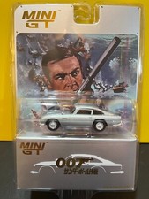 1/64 MINI GT ASTON MARTIN DB5 JAMES BOND OO7 THUNDERBALL SILVER JAPANESE