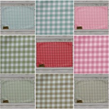 Gingham Placemats (4 Pack) 33cm x 45cm Dining Table Placemats - Free Postage