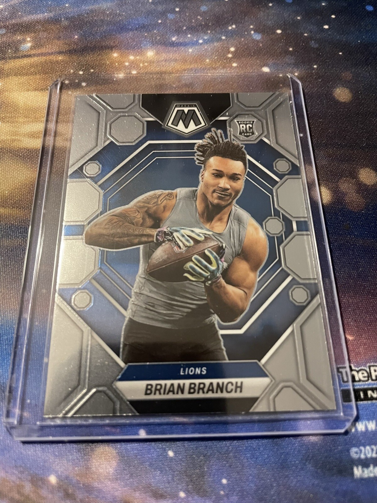 2023 PANINI MOSAIC BRIAN BRANCH ROOKIE SILVER PRIZM LIONS #287 🔥🔥