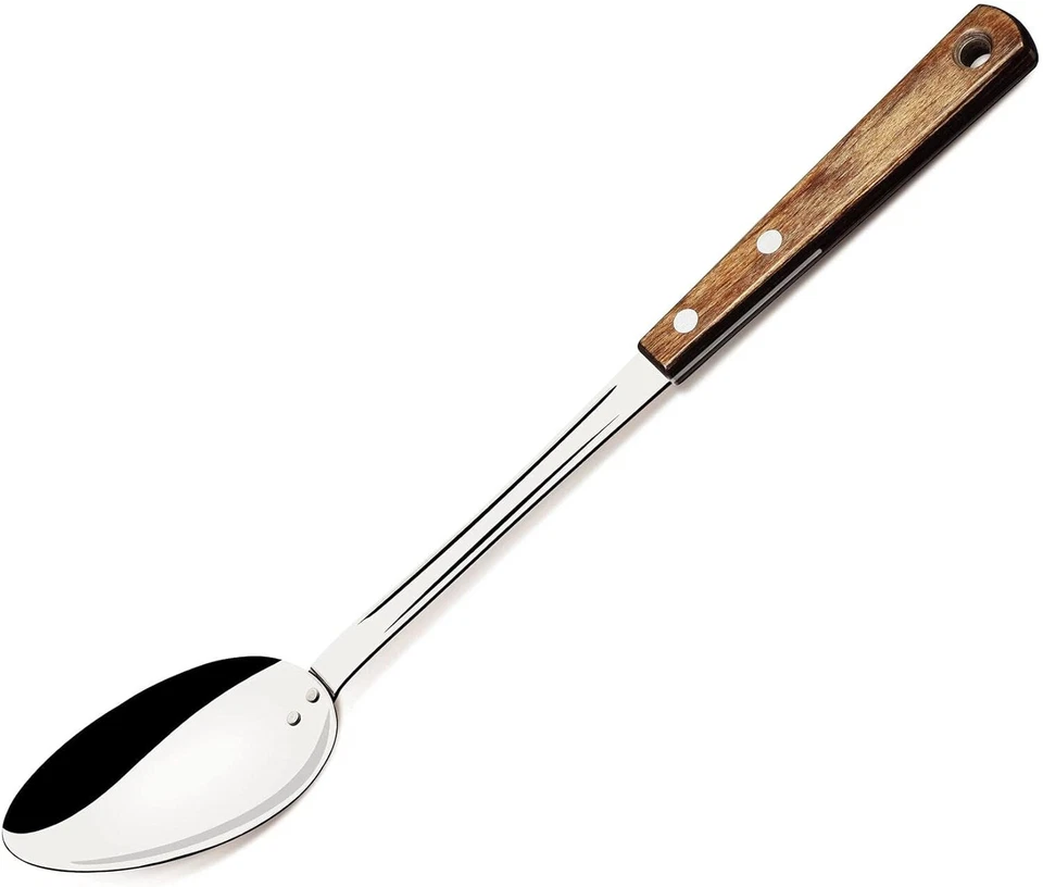 Tramontina Polywood Et Acier Inoxydable Cuisinière Cuillère - Photo 1/1