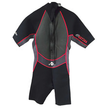 Gotcha Large Mens 2.2mm Titanium 4-Way Stretch ShortSleeve WetSuit