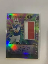 2020 Panini Illusions Jake Fromm 21/50 First Impression Rookie Patch Auto two co