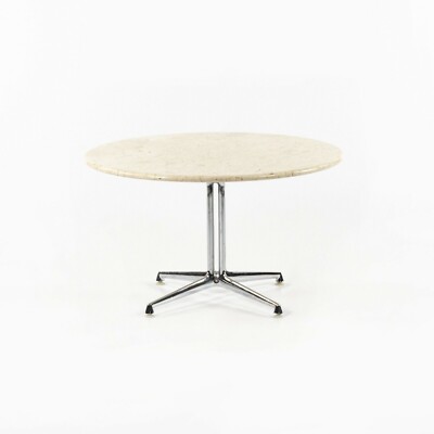 1970s Herman Miller La Fonda Coffee / End Table by Ray and Charles Eames Marble 