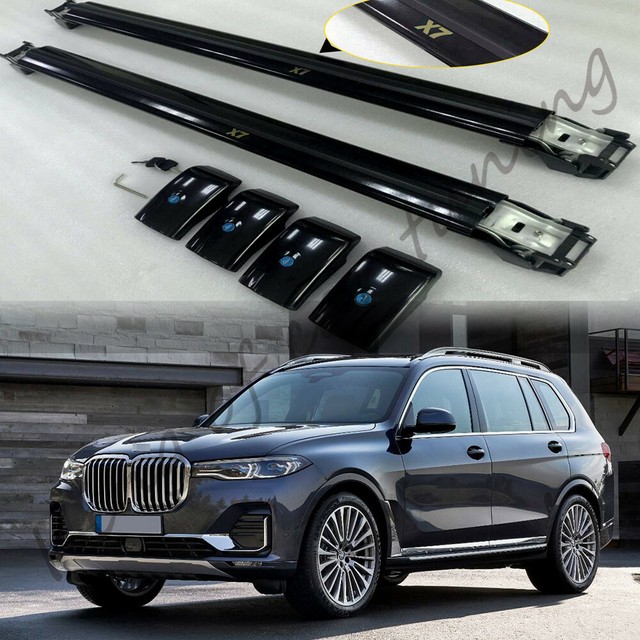 Lockable Adjustable Cross Bars Crossbars Racks Fits for All New BMW X7 ...