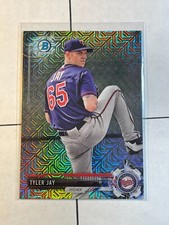 Tyler Jay 2017 Bowman Chrome Prospect Mega Refractor #BCP114 Twins