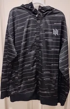 Hart And Huntington XL Jacket Mens Extra Large Full Zip Hooded Windbreaker