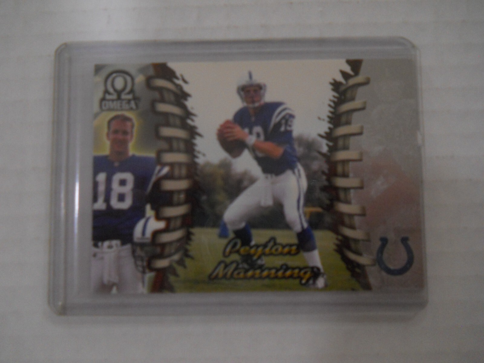 1998 Pacific Omega Peyton Manning Rookie  #101