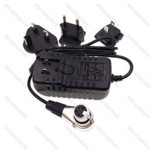 12V Power AC Adapter 4 pin XLR Connector for Cameras Camcorders Monitors Laptops