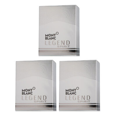 Montblanc Legend Spirit EDT - Eau de Toilette 100ml - 3x