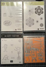 Stampin Up Stamps  Die Set Retired - Assorted Bundle