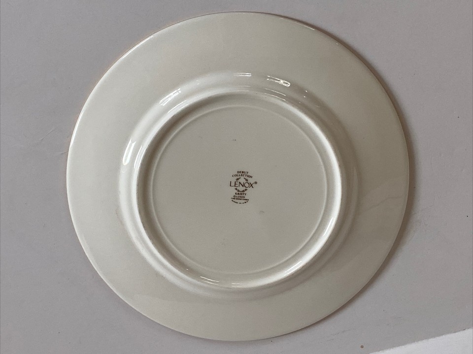 Lenox Debut China KRISTY Salad Plate(s) 199303 Discontinued Off White