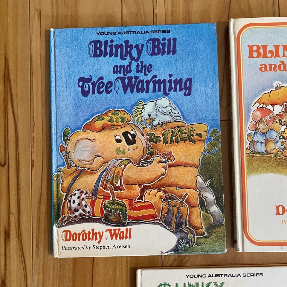 Lot of 5 Blinky Bill Vintage Books Bundle eBay